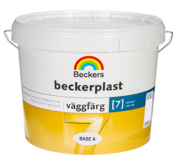 Краска Beckerplast-7 база А 2.7 л